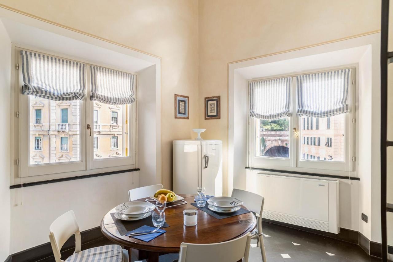 Vinty Loft Apartment Genoa Bagian luar foto