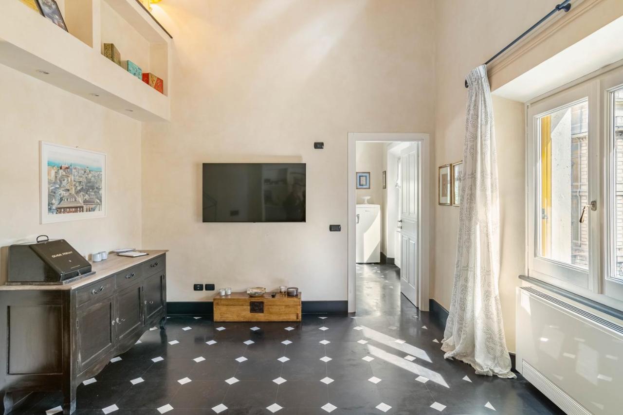 Vinty Loft Apartment Genoa Bagian luar foto
