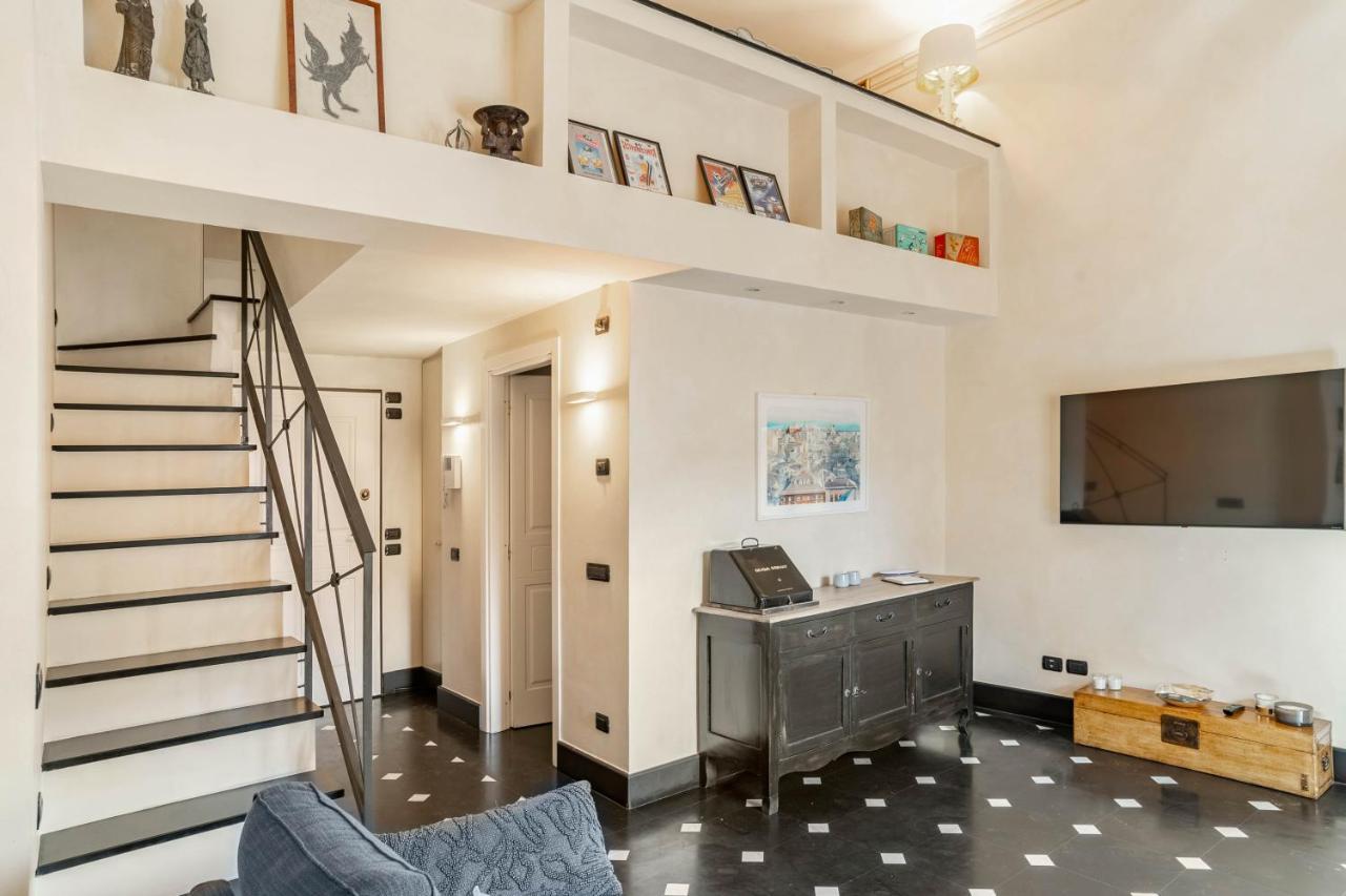 Vinty Loft Apartment Genoa Bagian luar foto