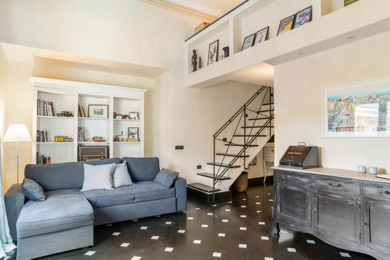 Vinty Loft Apartment Genoa Bagian luar foto