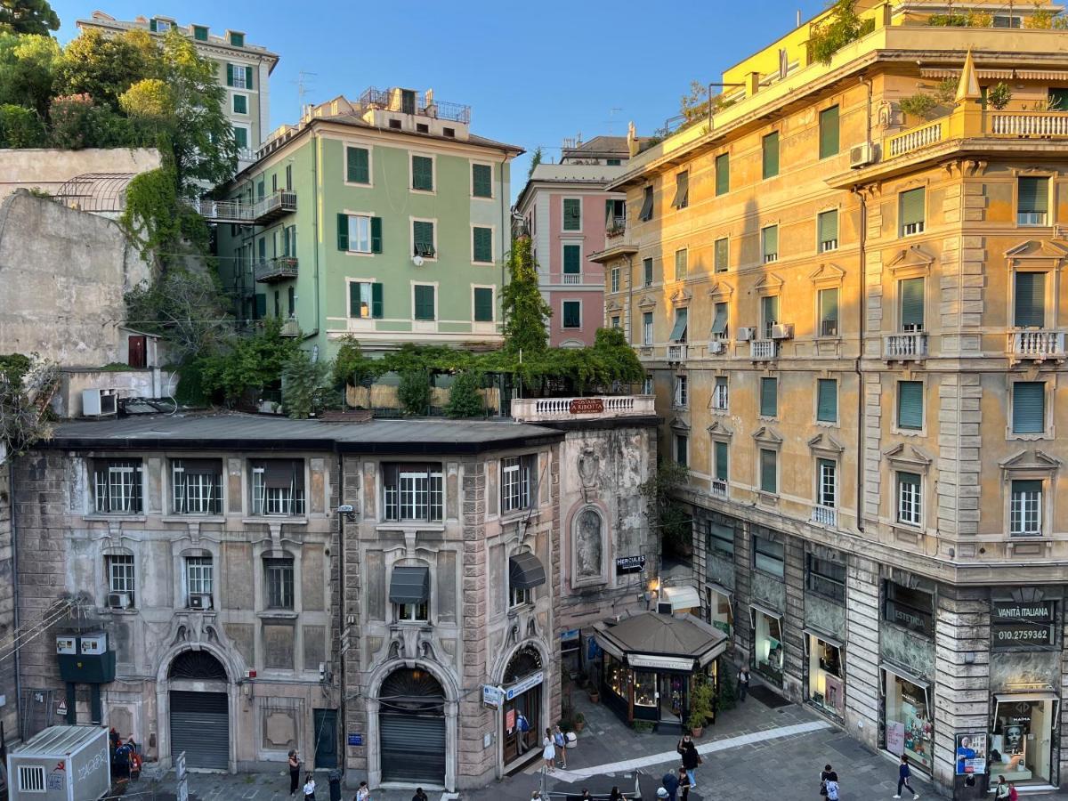 Vinty Loft Apartment Genoa Bagian luar foto